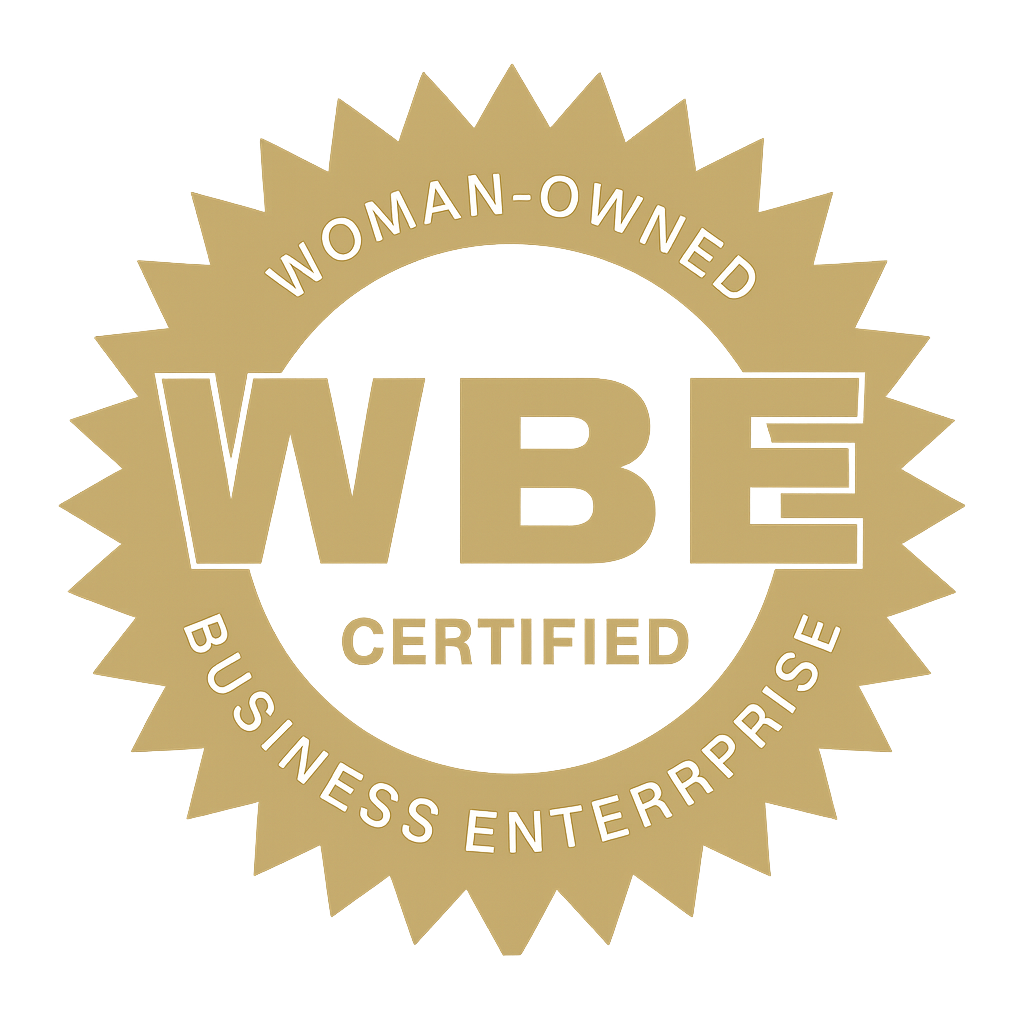 WBE Certified — Woman-Owned Business Enterprise